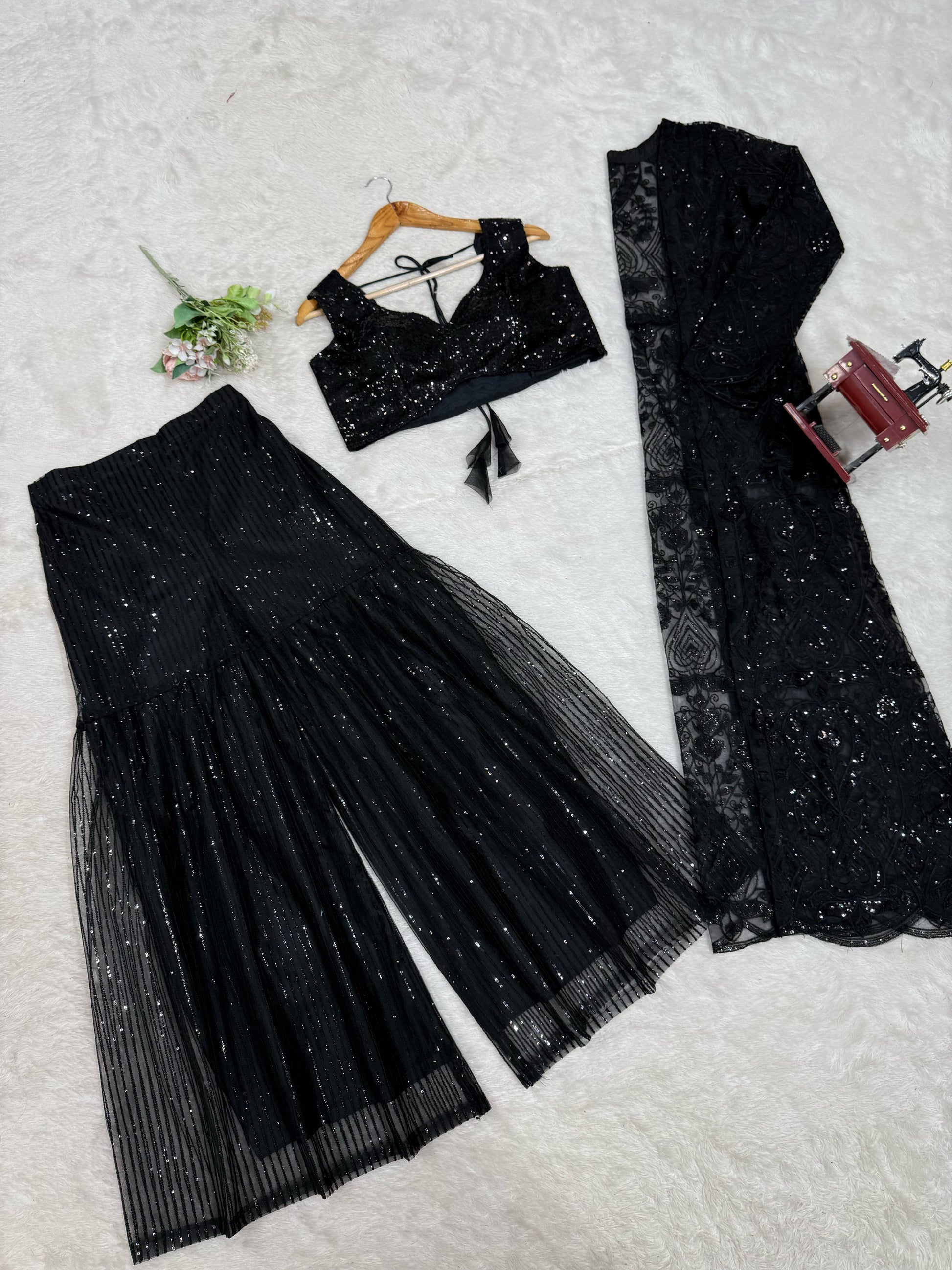 Detailed shot of choli's micro inner lining for extra comfort