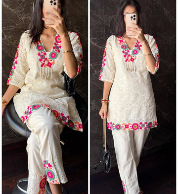2-Piece Stylish Ensemble Comfortable Cord Set
