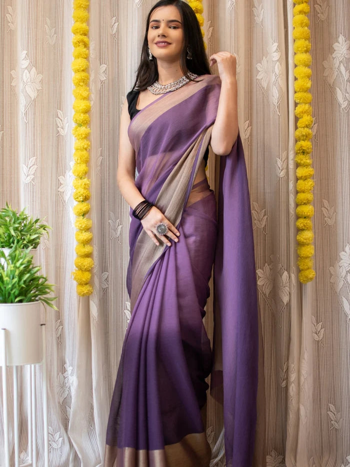 1-MIN READY TO WEAR SAREE