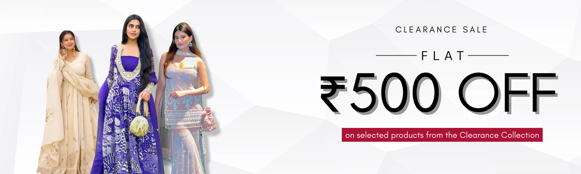 Clearance Sale Banner