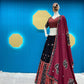 Multicolor Reyon With Printed Work Navratri Lehenga Choli