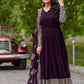Designer Party Wear Look Full Heavy Embroidery Sequence Work Gown