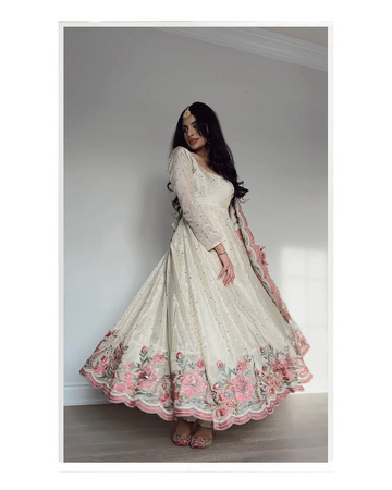 Vichitra Silk Kurta Pant Set with Dupatta | Party & Wedding Outfit