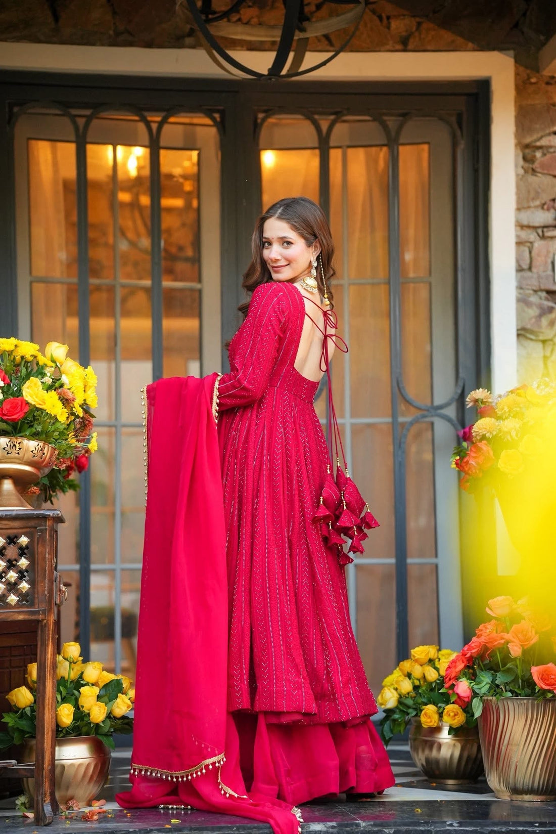 Premium Anarkali Suit Set [3 PIS]