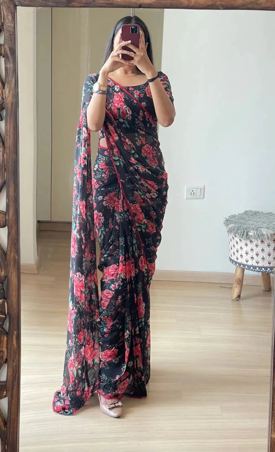 1-MIN READY TO WEAR – Bombay Saree