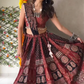 Multicolor Reyon With Printed Work Navratri Lehenga Choli