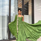 Emerald designer Anarkali Set