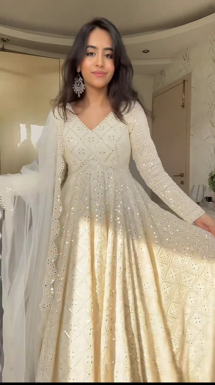 PREMIUM  ANARKALI SUIT SET