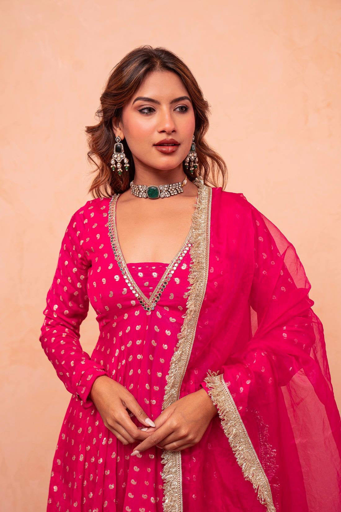 Chandni Chandheri Sharara Set