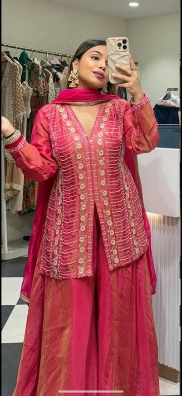 New Designer Party Wear Suit Set – Perfect for Weddings