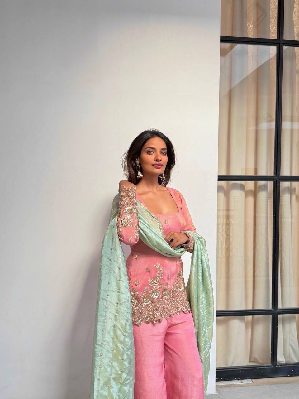 Shimmer Grace Sharara Set