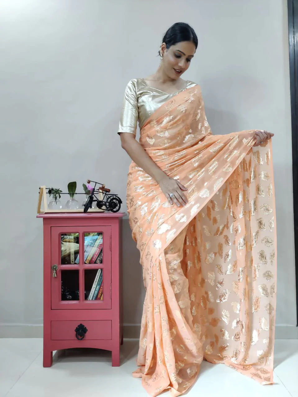 Ready to wear saree - Buy Readymade Sarees Online | G3+ fashion